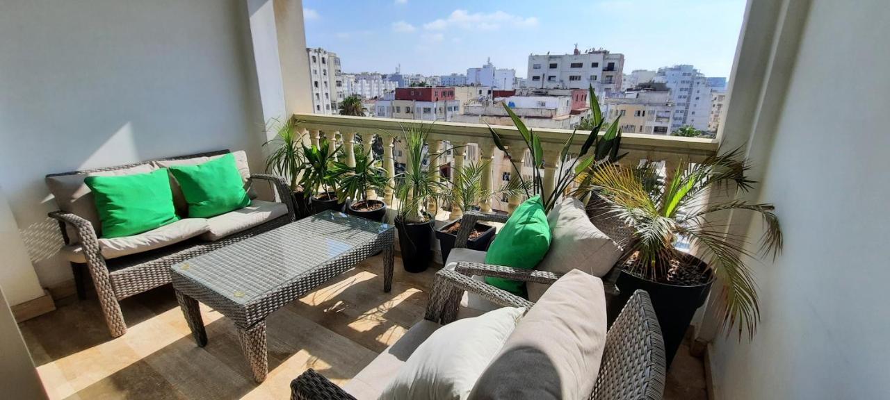 Grand Appartement De Luxe Vue Mer Casablanca Exteriör bild