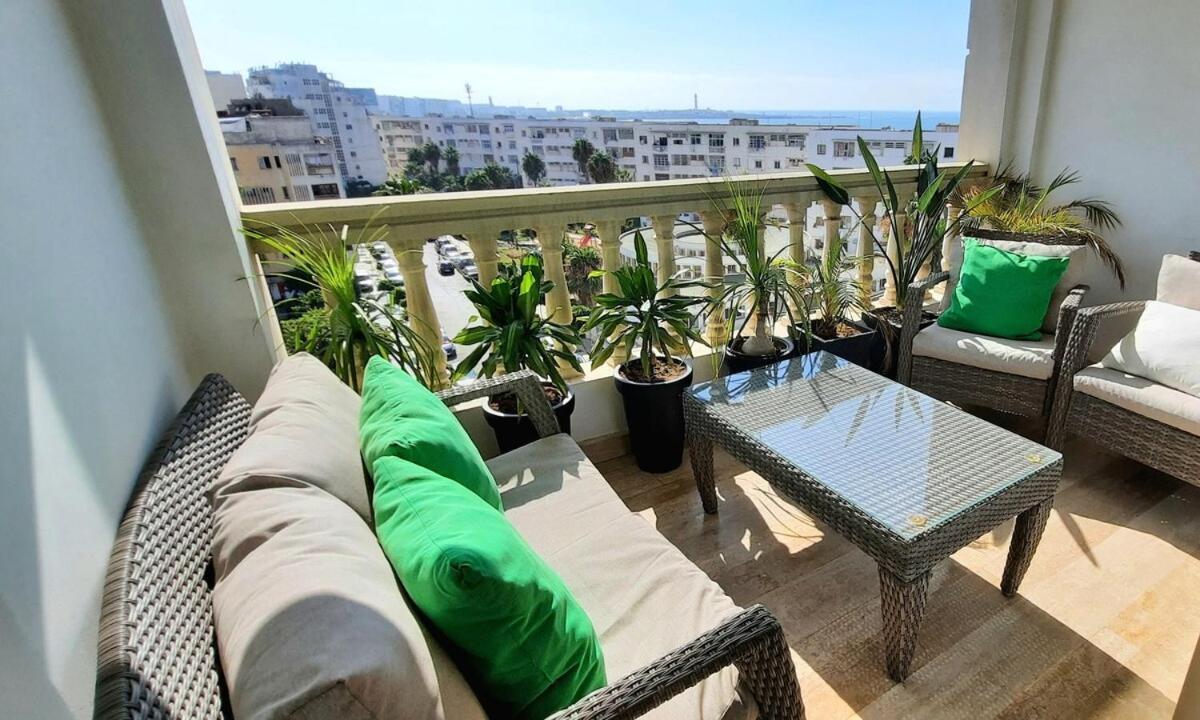 Grand Appartement De Luxe Vue Mer Casablanca Exteriör bild