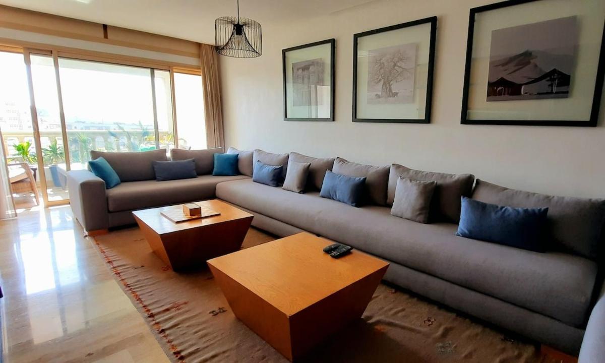 Grand Appartement De Luxe Vue Mer Casablanca Exteriör bild